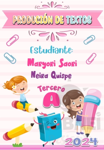 Produccion de Textos Caratula Rosa